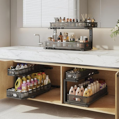 2 Pack 21.3IN-Depth Under Sink Organizer - Image 6