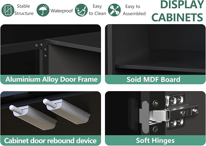 Wooden Display Storage Cabinet - Image 7