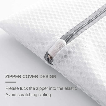 Oversized Honeycomb Mesh Laundry Bags, 2 Pack 35x43.3 inch Heavy Duty Delicate - Image 4