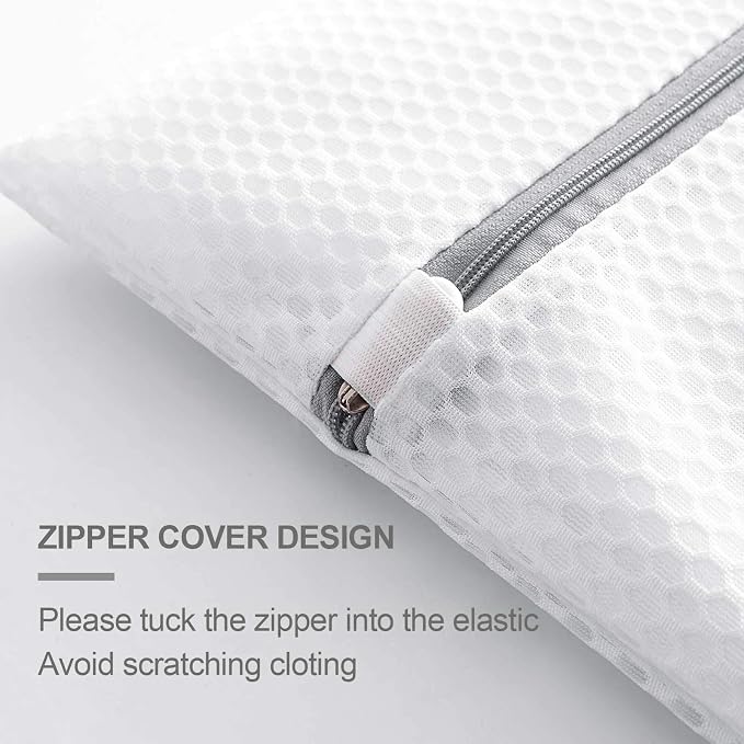 Mesh Laundry Bags for Delicates, Laundry Bags Mesh Wash Bags, 125gsm Lingerie - Image 3