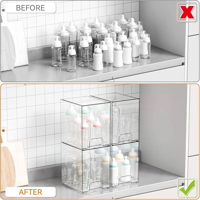 Yieach 7.6" H Baby Bottle Organizer - Image 4