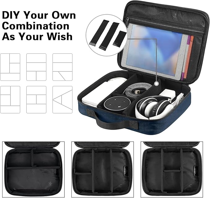 MATEIN Cord Organizer Travel for Men, Large Travel Accessories Changer Case | - Image 6