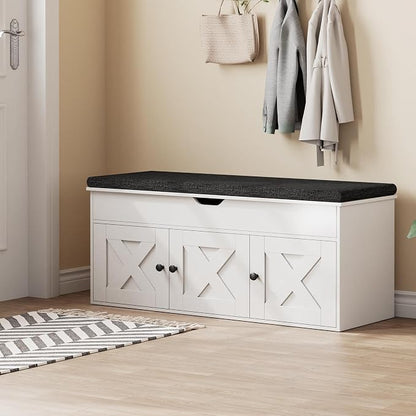 Homleke Shoe Storage Bench - Image 9
