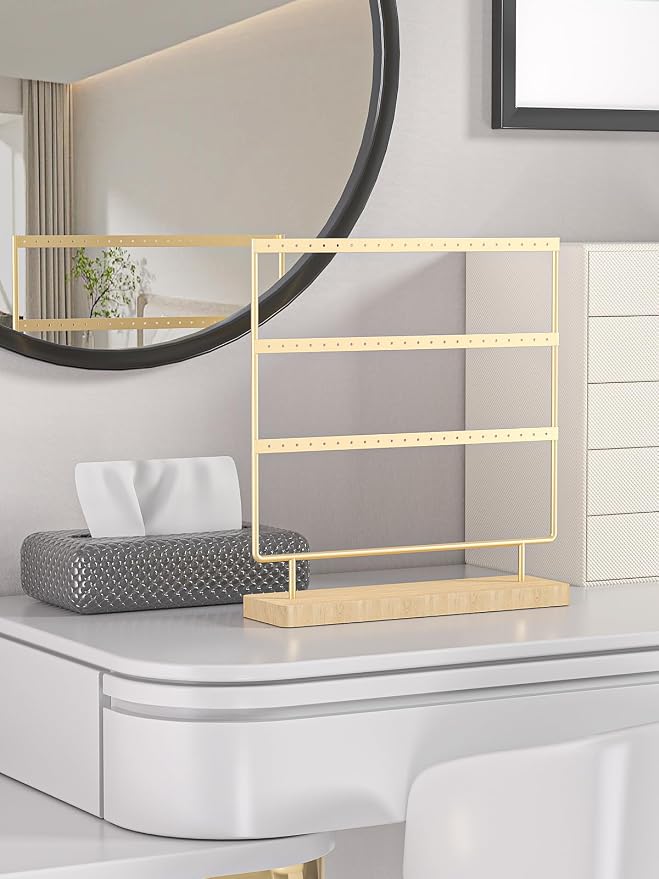 Earring Holder Organizer, Pierced Large Earrings Display Stand - Image 4