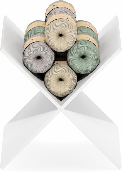 Furinno Cubicle Cube Insert, X-Shelf Cube Organizer, 3-Shelf Accessory - Image 8