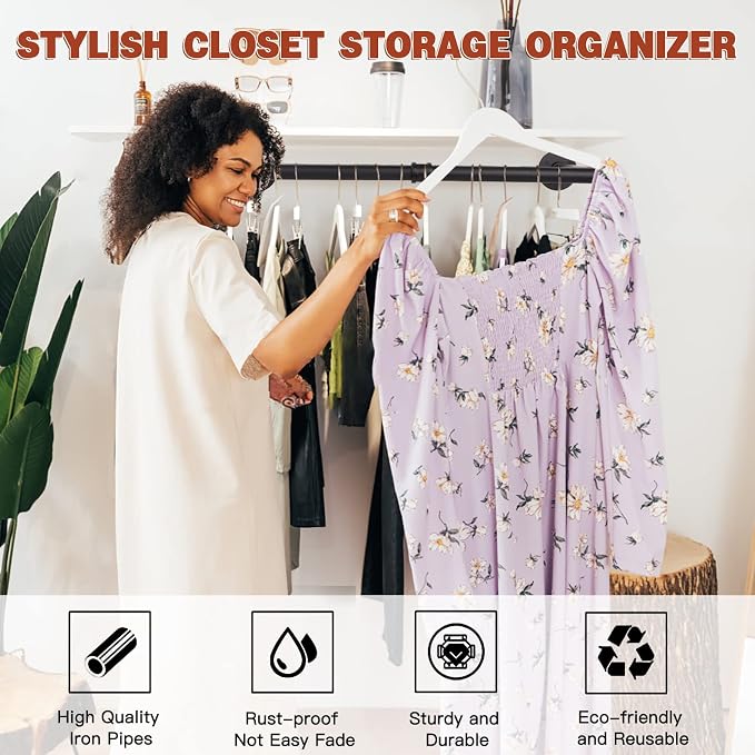 Wall Mounted Clothes Rack - Image 4