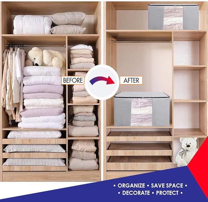 Cube Vacuum Storage Bags, Space Saver Bags, Premium Totes - Image 5