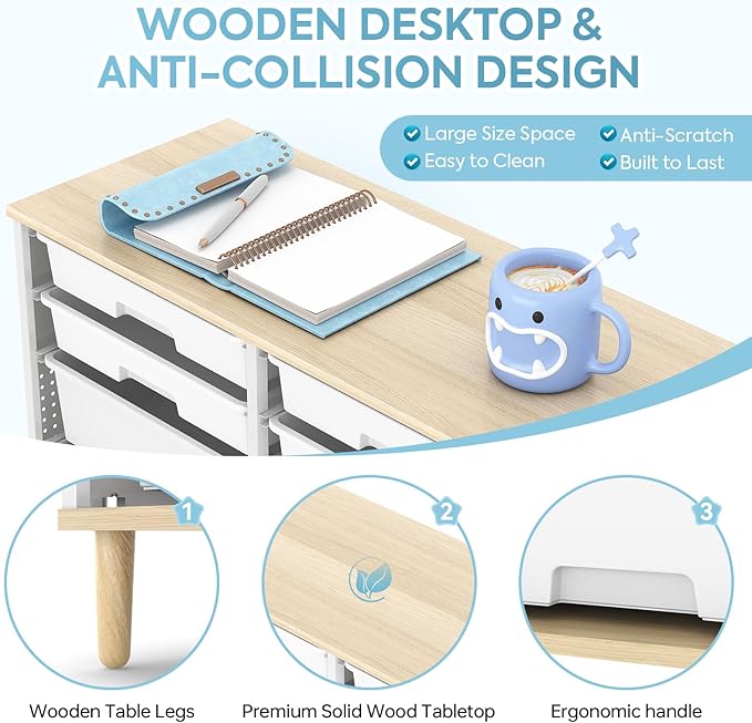 TOOLF 12 Drawers Storage Cabinet - Image 4