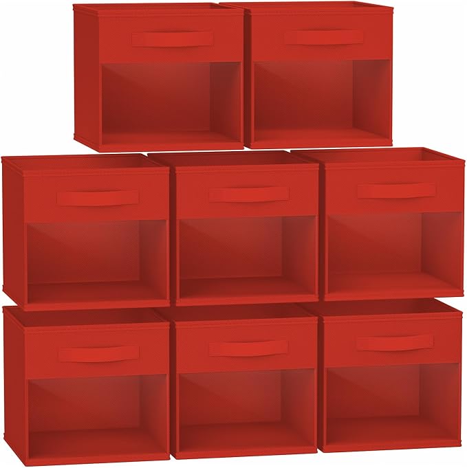 DIMJ Cube Bins, 12.2-Inch Storage Bins Cubes by DiMJ