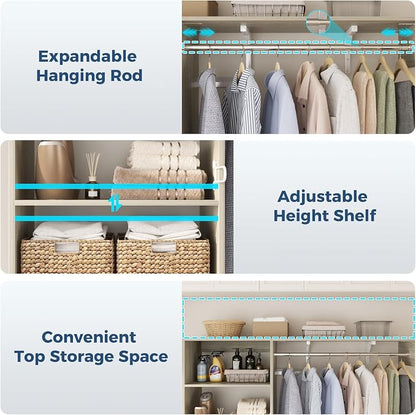 60" Wall Mounted Laundry Room Organization - Image 6