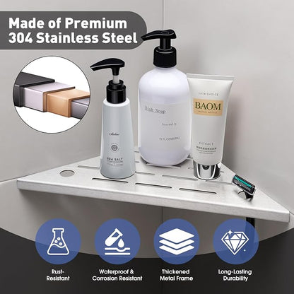 Shower Corner Shelf, No Drilling - Image 2