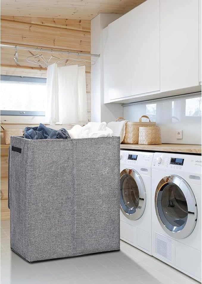 DOKEHOM 150L Double Laundry Basket - Image 8