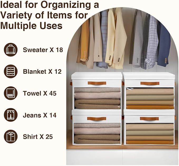 Homsorout Large Storage Bins - Image 5