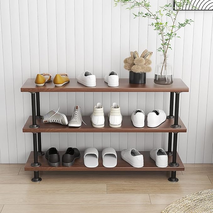 MUZIK 3-Tier Industrial Pipe Table Legs, Heavy Duty - Image 6
