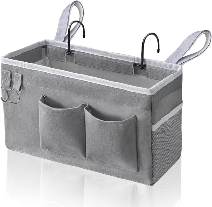 1pcs Bedside Caddy Hanging Storage Bag, Organizer Baskets by KANRICHU