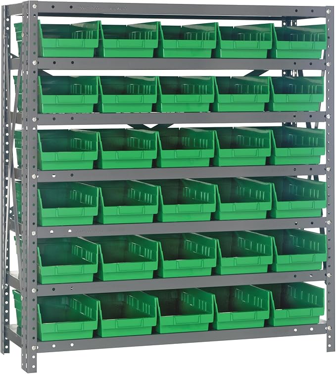 Quantum Storage Systems 1239-102GN Steel Shelving Unit by QuantumStorageSystems