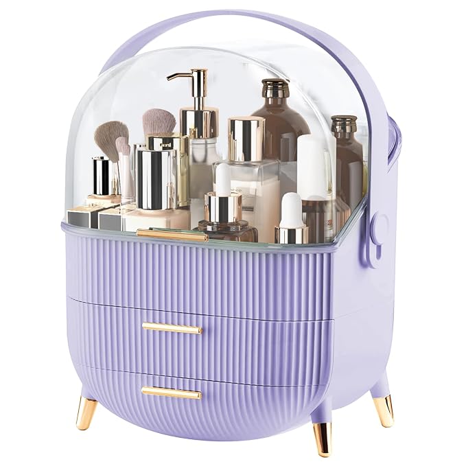 Makeup Organizer for Vanity, Make up Organizers and Storage, Cosmetics Skincare by YGJT