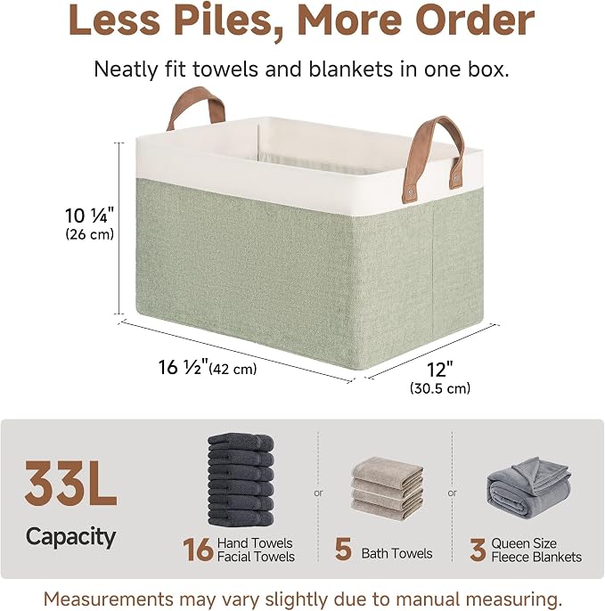 StorageWorks Storage Bins, Fabric Storage Bins - Image 6