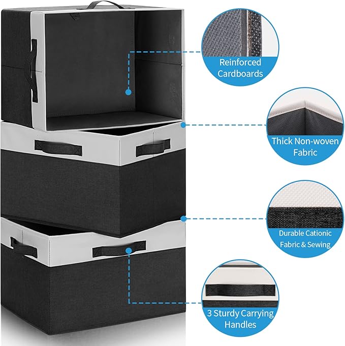 GhvyenntteS Large Storage Baskets - Image 4