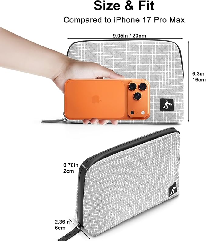 simtoper Electronic Organizer Travel Case – Waterproof Cable Bag - Image 2