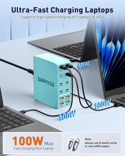 USB Charging Station, 12-Port USB C Charger Block - Image 3