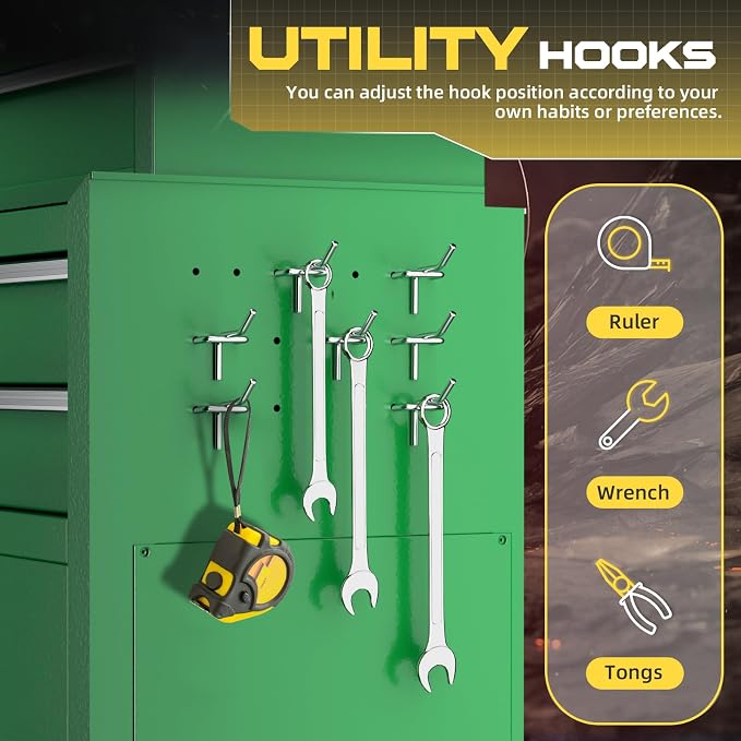 8-Drawer Rolling Tool Chest - Image 7