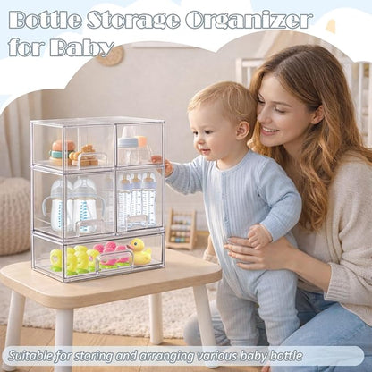 Baby Bottle Organizer with Hooks - Image 8