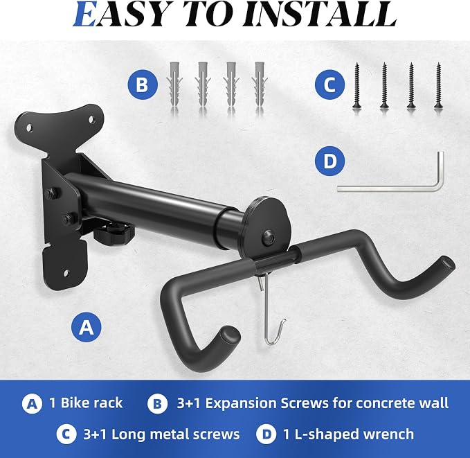 Goovilla Bike Wall Mount Hanger Adjustable - Image 8