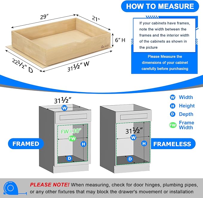 WelFurGeer Soft Close Pull Out Drawers - Image 5