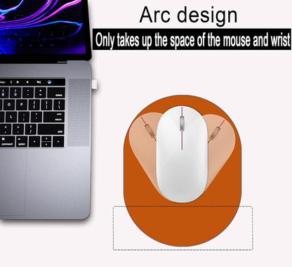 Small Mouse pad, Waterproof Non-Slip Rubber Bottom, Suitable - Image 2