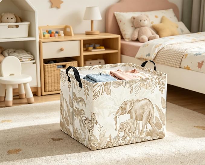 Rectangular Baby Kids Storage Basket - Image 6