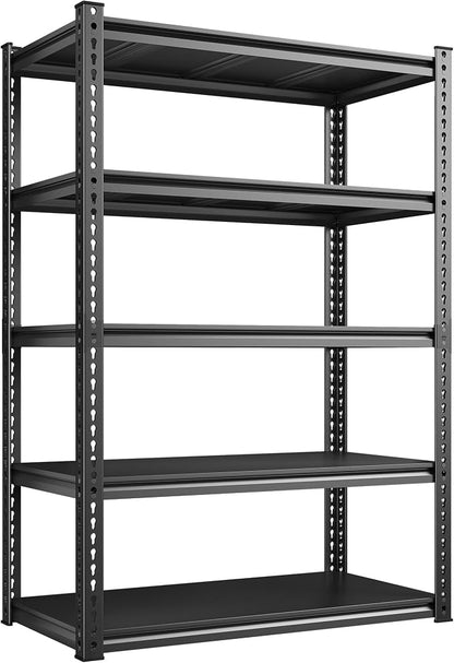 REIBII 72" Garage Shelving, Storage Shelves 2050LBS Heavy Duty Shelving by REIBII
