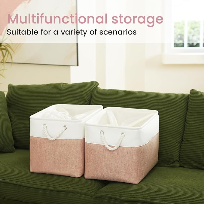 16x12x12 In Foldable Fabric Large Storage Bins - Image 6