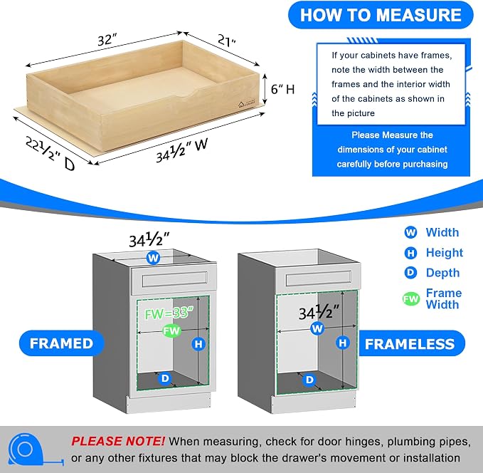 WelFurGeer Soft Close Pull Out Drawers - Image 5