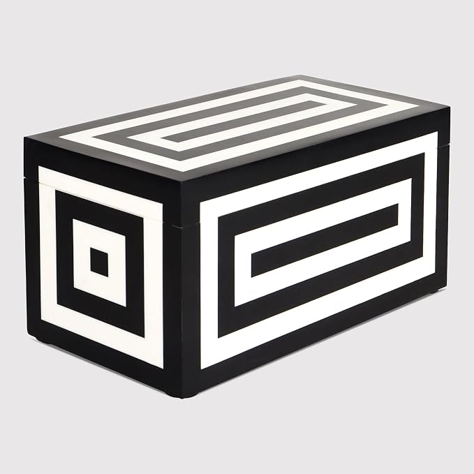 Handicrafts Home Decorative Organizer Box 10x5 – Large Keepsake Box by HandicraftsHome