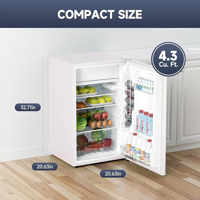 Jojoka 4.3 Cu.ft Mini Fridge - Image 8
