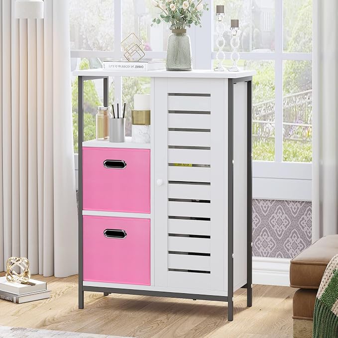 Black Fabric Cubby Storage Bins, Cube Organizer Bin Foldable Storage Boxes - Image 4