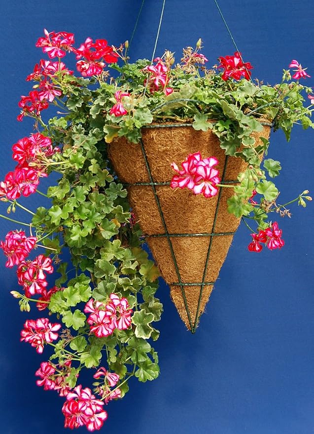 14" Cone Shaped Grower Hanging Basket - Image 2