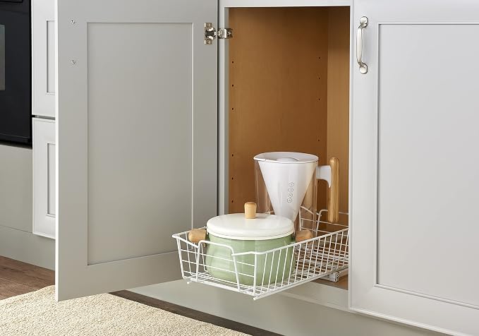 ClosetMaid Pull Out Cabinet Organizer, Heavy Duty, Slide Out Pantry Shelves - Image 7