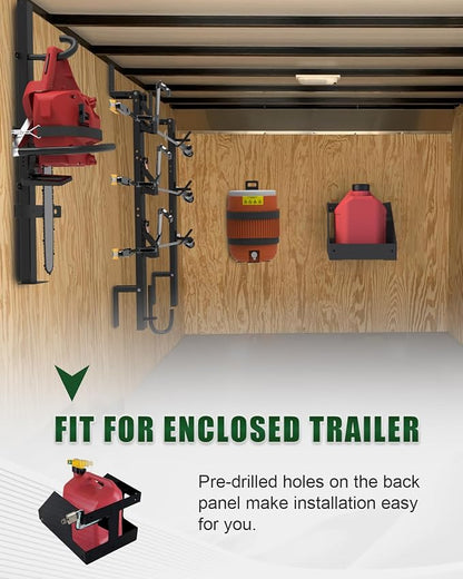 ELITEWILL Trailer Fuel Gas Can Rack Holder - Image 5