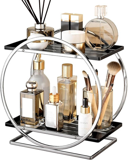 Bathroom Counter Organizer, 2-Tier Bathroom Organizers and Storage, Exquisite - Image 9