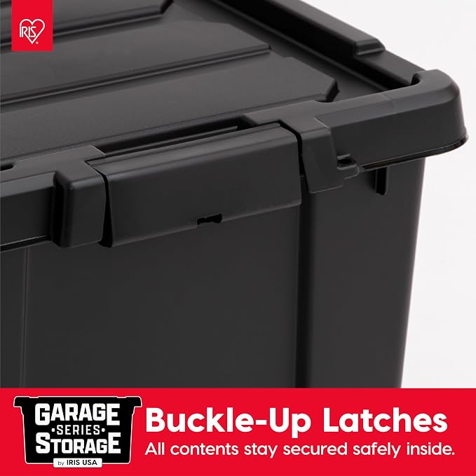 IRIS USA 5 Gallon Lockable Storage Bins - Image 5