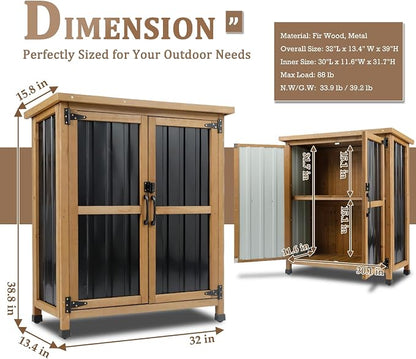 Weatherproof Outdoor Storage Cabinet - Image 2