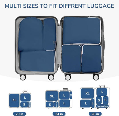 CherryNow Compression Packing Cubes, 7 Set Packing Cubes - Image 5