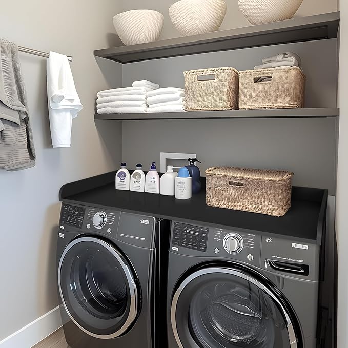 Kaboon Washer Dryer Countertop 58" x 28" Extra Large Version, Melamine - Image 6