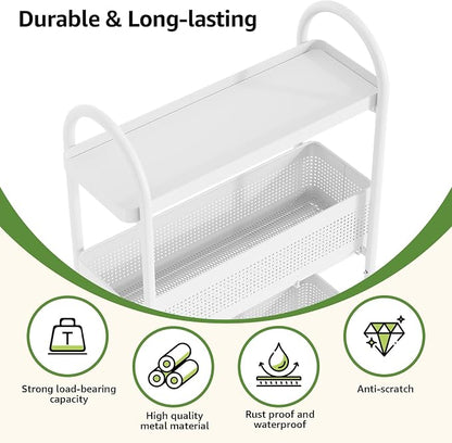 KINGRACK 3-Tier Slim Storage Cart - Image 5
