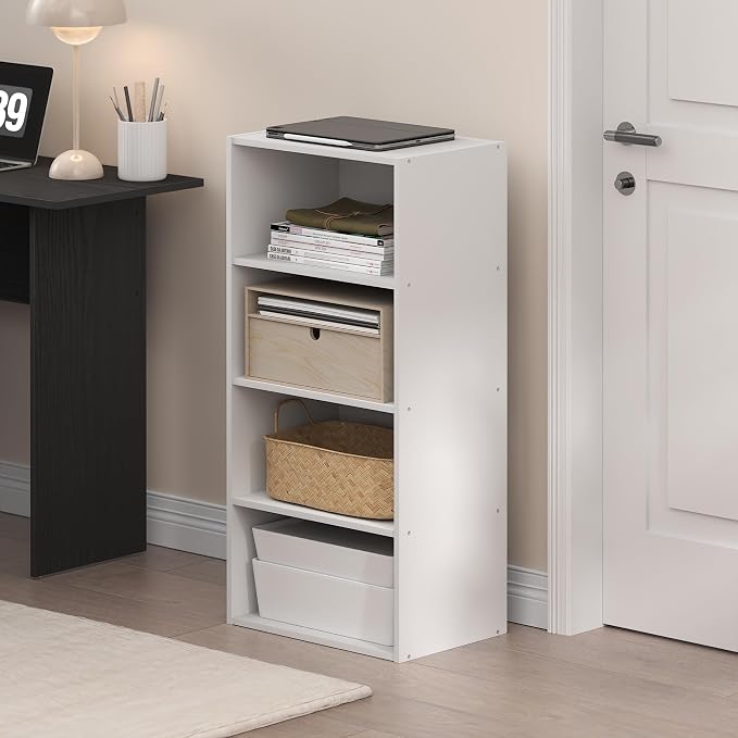 Furinno Basic Book Shelf, 4-Tier Bookcase - Image 2