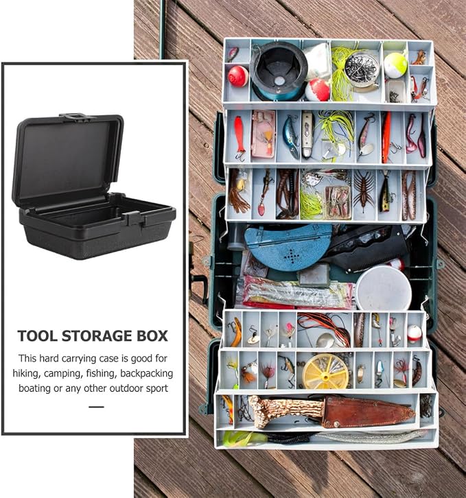LIFKOME 2pcs Portable Waterproof Mechanics Carrying Case Small Tool Organizer - Image 3