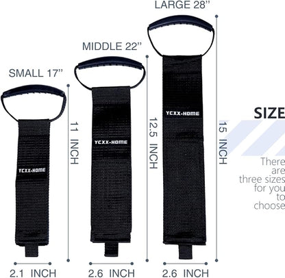 2 PCS Heavy Duty Cord Storage Wrap Holder Extension Hook and Loop Cord Hose - Image 5
