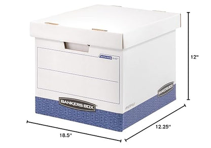 Bankers Box BINDERBOX Heavy-Duty Storage Boxes, Lift-Off Lid, Fits Binders 1 - Image 4